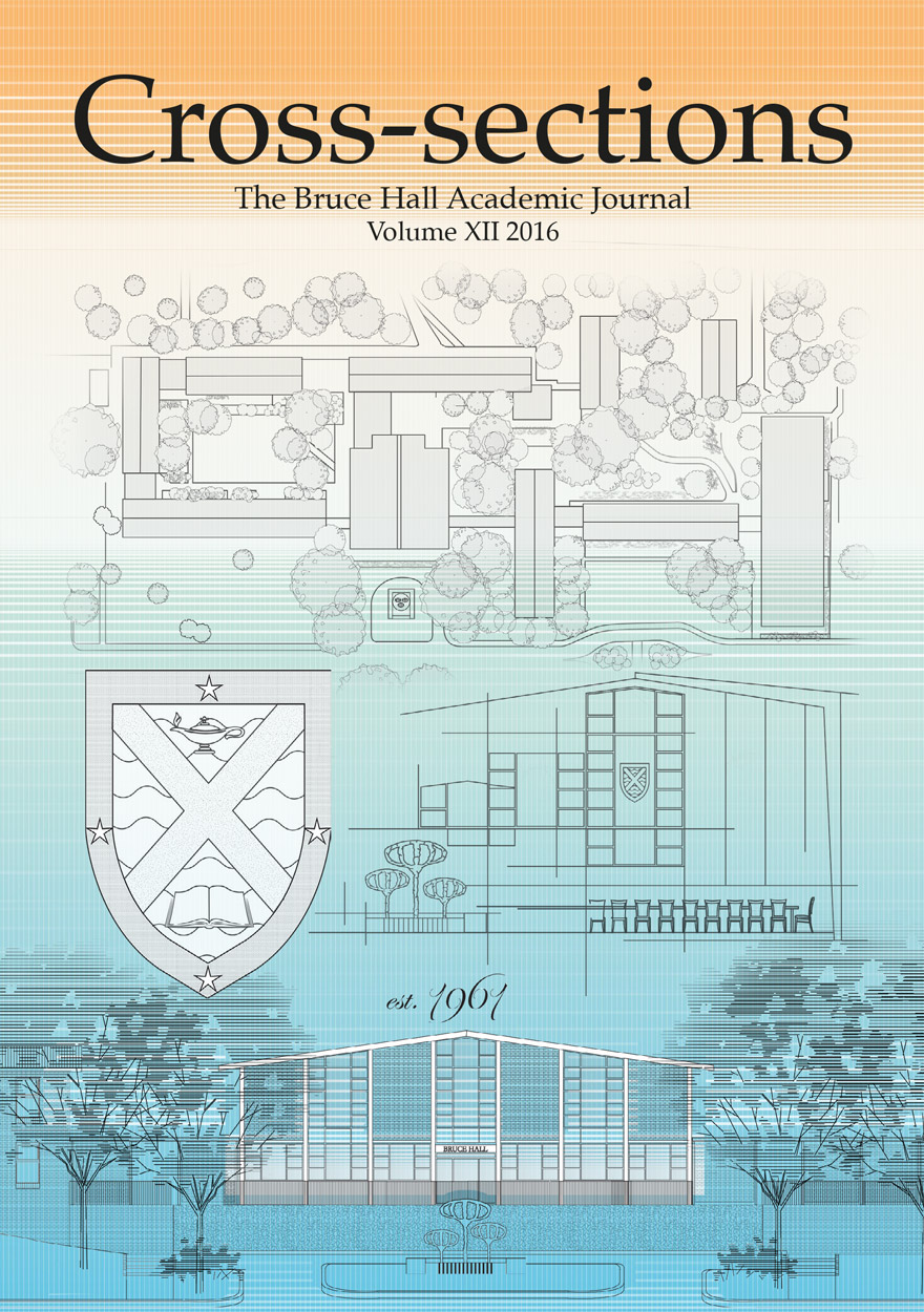 Cross-sections, The Bruce Hall Academic Journal: Volume XII, 2016